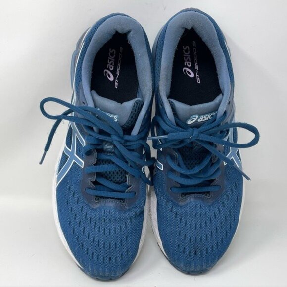 Asics Womens GT 2000 9 1012A863 Blue Running Shoes Sneakers Size 9.5 - Picture 8 of 16